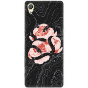Чехол Uprint Sony Xperia X Performance Dual Snake Rose