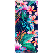 Чехол Uprint Sony Xperia X Performance Dual flowers in the tropics