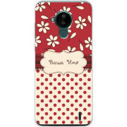 Чехол BoxFace Nokia C30 Именной Polka Dots