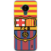 Чехол BoxFace Nokia C30 FC Barsa
