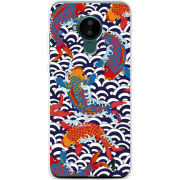Чехол BoxFace Nokia C30 Koi Fish