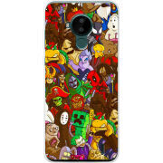 Чехол BoxFace Nokia C30 Злодеи