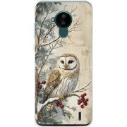 Чехол BoxFace Nokia C30 Christmas Owl