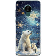 Чехол BoxFace Nokia C30 Північні ведмеді