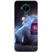 Чехол BoxFace Nokia C30 Silver Car