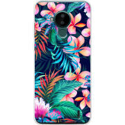Чехол BoxFace Nokia C30 flowers in the tropics