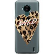Прозрачный чехол BoxFace Nokia C30 Wild Love