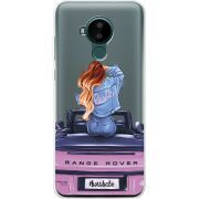 Прозрачный чехол BoxFace Nokia C30 Boss Babe