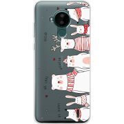 Прозрачный чехол BoxFace Nokia C30 The Friendly Beasts