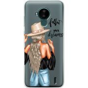 Прозрачный чехол BoxFace Nokia C30 Follow Your Dreams