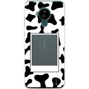 Прозрачный чехол BoxFace Nokia C30 Cow