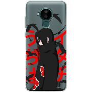 Прозрачный чехол BoxFace Nokia C30 Учиха Итачи