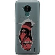 Прозрачный чехол BoxFace Nokia C30 Нападение Титана