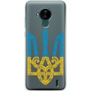 Прозрачный чехол BoxFace Nokia C30 Gold Trident