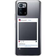 Прозрачный чехол BoxFace Xiaomi Poco X3 GT Insta