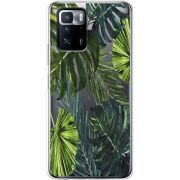 Прозрачный чехол BoxFace Xiaomi Poco X3 GT Palm Tree