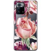Прозрачный чехол BoxFace Xiaomi Poco X3 GT Rose