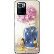Чехол со стразами BoxFace Xiaomi Poco X3 GT Little Boy and Girl