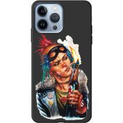Черный чехол BoxFace Apple iPhone 13 Pro Tanker Girl