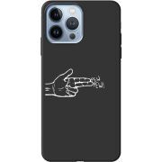 Черный чехол BoxFace Apple iPhone 13 Pro Pew Pew