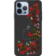 Черный чехол BoxFace Apple iPhone 13 Pro Max 3D Ukrainian Muse