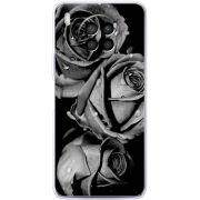 Чехол BoxFace Huawei Nova 8i Black and White Roses