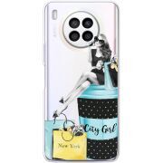 Прозрачный чехол BoxFace Huawei Nova 8i City Girl