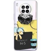 Прозрачный чехол BoxFace Huawei Nova 8i Fashion Pug