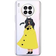 Прозрачный чехол BoxFace Huawei Nova 8i Just a Girl
