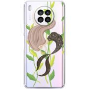 Прозрачный чехол BoxFace Huawei Nova 8i Cute Mermaid
