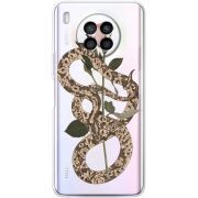 Прозрачный чехол BoxFace Huawei Nova 8i Glamor Snake