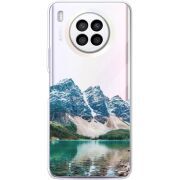 Прозрачный чехол BoxFace Huawei Nova 8i Blue Mountain