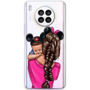 Прозрачный чехол BoxFace Huawei Nova 8i Mouse Mommy