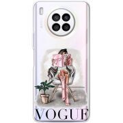 Прозрачный чехол BoxFace Huawei Nova 8i VOGUE