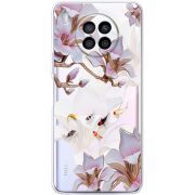 Прозрачный чехол BoxFace Huawei Nova 8i Chinese Magnolia