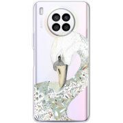 Прозрачный чехол BoxFace Huawei Nova 8i Swan