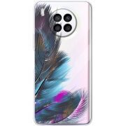 Прозрачный чехол BoxFace Huawei Nova 8i Feathers