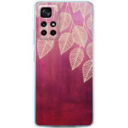 Чехол BoxFace Xiaomi Poco M4 Pro 5G Gold Leaves