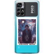 Прозрачный чехол BoxFace Xiaomi Poco M4 Pro 5G Stranger Things