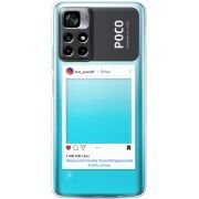 Прозрачный чехол BoxFace Xiaomi Poco M4 Pro 5G Insta