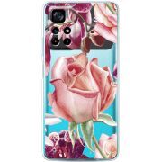 Прозрачный чехол BoxFace Xiaomi Poco M4 Pro 5G Rose