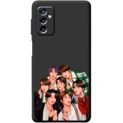 Черный чехол BoxFace Samsung Galaxy M52 (M526)  BTS