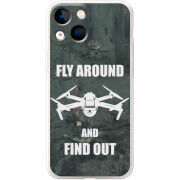 Чехол BoxFace Apple iPhone 13 mini Дрон Fly Around