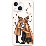 Прозрачный чехол BoxFace Apple iPhone 13 mini Mommy Is My BFF