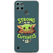 Чехол BoxFace Realme C25Y Strong in me Cuteness is