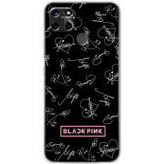 Чехол BoxFace Realme C25Y Blackpink автограф