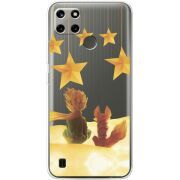 Прозрачный чехол BoxFace Realme C25Y Little Prince