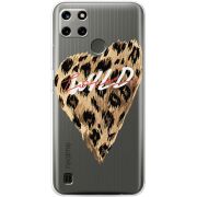 Прозрачный чехол BoxFace Realme C25Y Wild Love