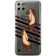 Прозрачный чехол BoxFace Realme C25Y Love Beauty