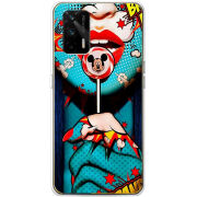 Чехол BoxFace Realme GT 5G Girl Pop Art